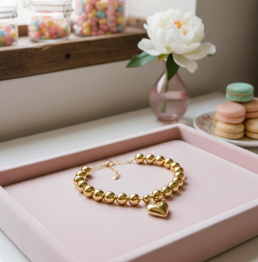 Necklace with Heart Pendant for Women & Girls